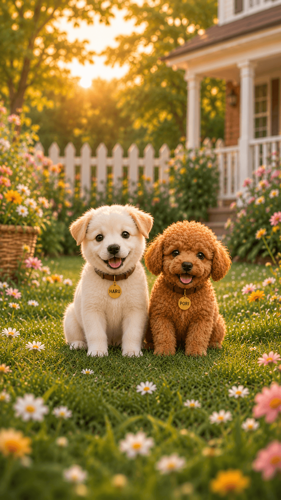 HARU & PORI — A Golden Evening Together cover