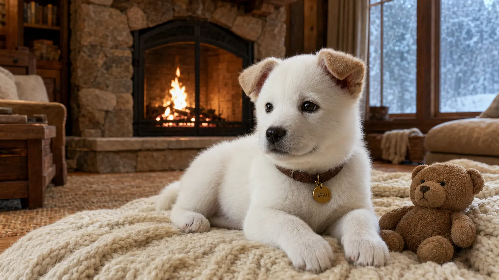 Snowy Hearth Nap cover artwork